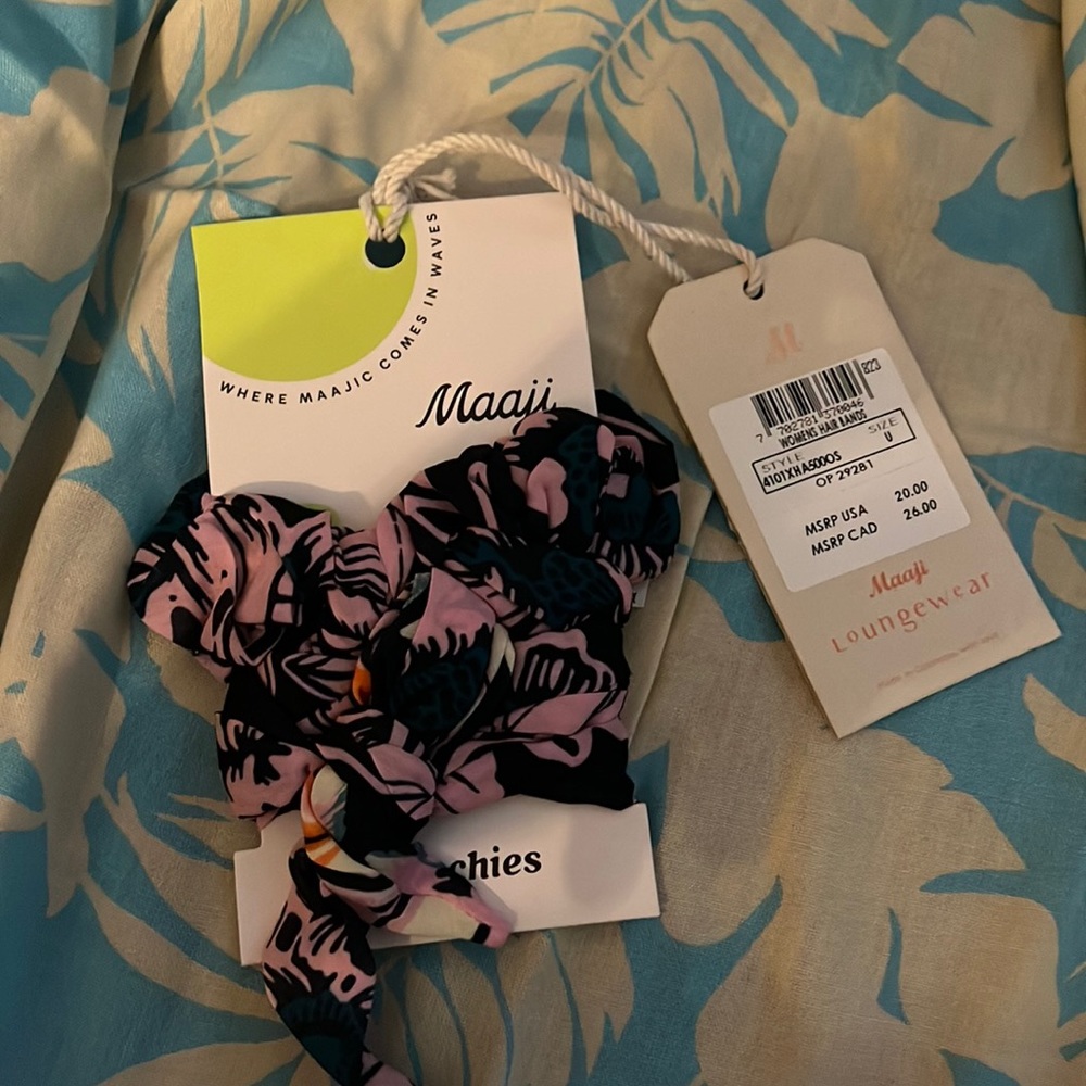 The Waimea Hair Tie / Scarf - Picture 1 of 4